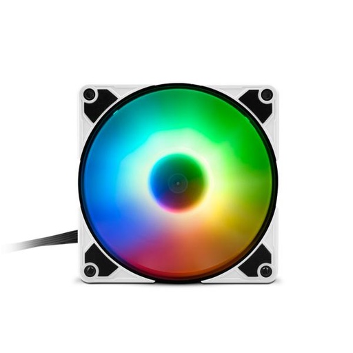 [1212188] ABANICO GAMING SHARKOON SILENTSTORM 120 PWM RGB FAN 1X12CM 4044951035335 NEGRO / BLANCO