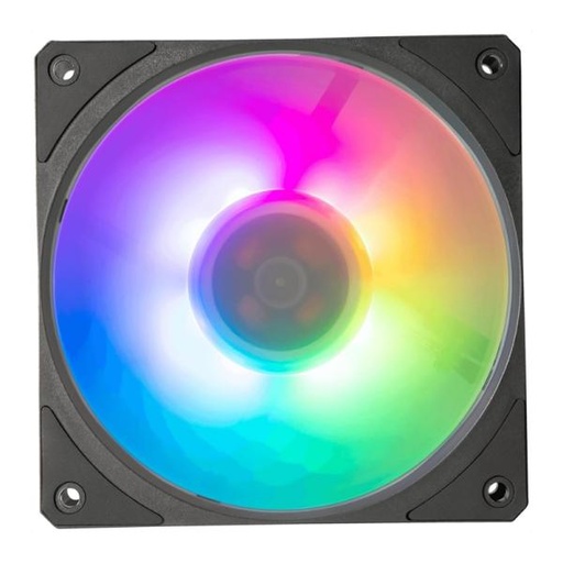 [1212198] ABANICO RGB COOLER MASTER MOBIUS 120P ARG 1X12CM MFZ-M2DN-24NP2-R1 NEGRO