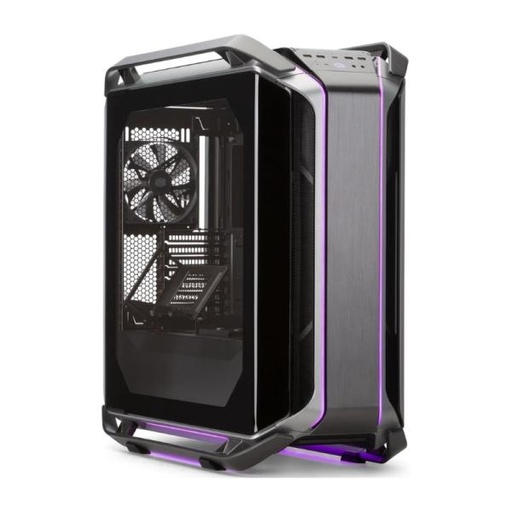 [23096] CASE GAMING RGB COOLER MASTER COSMOS C700M FULL TOWER VENTILADORES 4 DE 140MM CON VIDRIO TEMPLADO CURVO LATERAL MCC-C700M-MG5N-S00 NEGRO