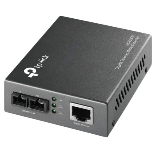 [AC1025] ADAPTADOR CONVERTIDOR TP LINK MC200CM(UN) IEEE 802.3ab Y 802.3z IEEE 5.5W