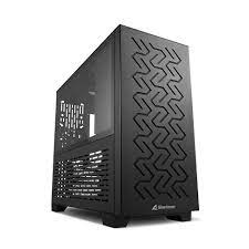[23358] CASE SHARKOON MS-Z1000 MINI TOWER 1 VENTILADOR DE 80MM Y 3 DE 120MM CON VIDRIO LATERAL Y MALLA FRONTAL 4044951035090 NEGRO