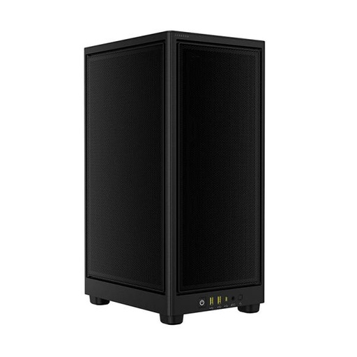 [23453] CASE CORSAIR 2000D AIRFLOW MINI TOWER SIN VENTILACIÓN INCLUIDA CON REJILLAS DE ACERO CC-9011244-WW NEGRO