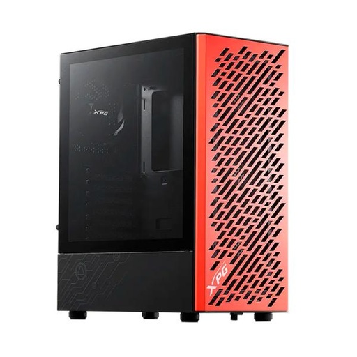 [23529] CASE GAMING XPG VALOR AIR MID TOWER VENTILADORES 4 DE 120MM CON VIDRIO LATERAL VALORAIRMT-BLACK-ORANGE NEGRO / NARANJA