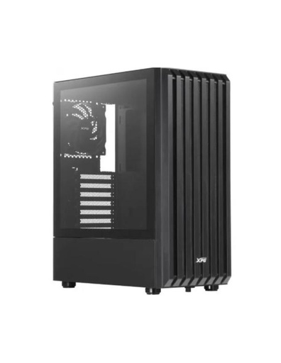 [23531] CASE GAMING XPG VALOR STORM MID TOWER SIN VENTILACIÓN INCLUIDA CON VIDRIO LATERAL Y MALLA FRONTAL VALORSTORMMTWOF-BKCWW NEGRO