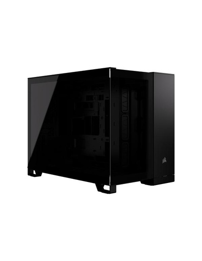 [23550] CASE GAMING CORSAIR 2500X VIDRIO MID TOWER SIN VENTILACIÓN INCLUIDA CON VIDRIO LATERAL Y FRONTAL CC-9011265-WW NEGRO