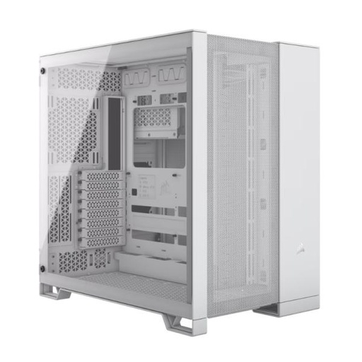 [23551] CASE GAMING CORSAIR 6500D AIRFLOW MID TOWER SIN VENTILACIÓN INCLUIDA CON VIDRIO LATERAL Y MALLA FRONTAL CC-9011260-WW BLANCO