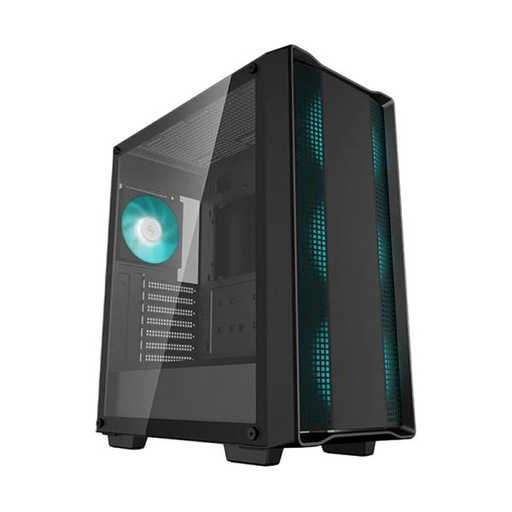 [23585] CASE GAMING RGB DEEPCOOL CC560 ARGB V2 MID TOWER VENTILADORES 4 DE 120MM CON VIDRIO LATERAL Y MALLA FRONTAL R-CC560-BKTAA4-G-2 NEGRO