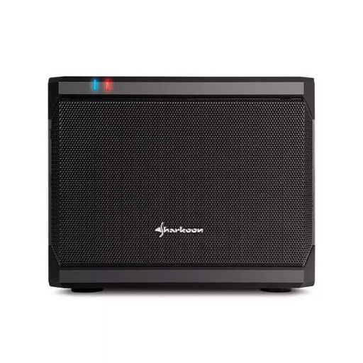 [23600] CASE SHARKOON QB ONE MINI TOWER VENTILADOR 1 DE 120MM CON MALLA METÁLICA 4044951016433 NEGRO