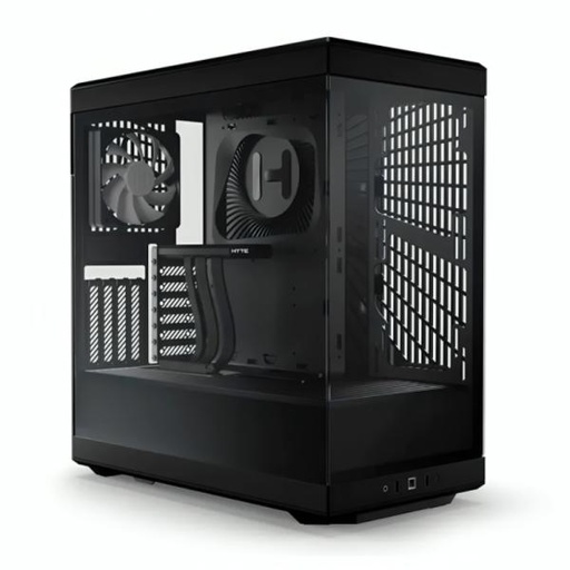 [CP3030] CASE GAMING HYTE Y40 MID TOWER VENTILADORES 2 DE 120MM CON VIDRIO LATERAL Y FRONTAL CS-HYTE-Y40-B NEGRO
