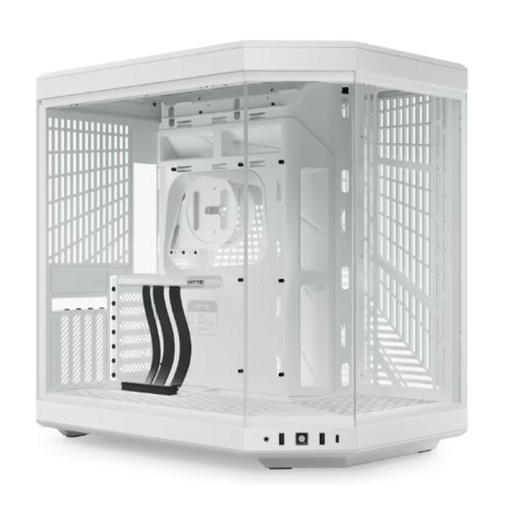 [CP3035] CASE GAMING HYTE Y70 MID TOWER SIN VENTILACIÓN CON VIDRIO FRONTAL Y LATERAL CS-HYTE-Y70-WW BLANCO