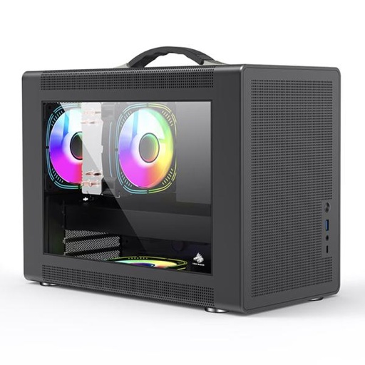 [CP3058] CASE GAMING  EAGLE WARRIOR MICRO ATX CG10Z7RA001C  FRONTAL MESH VIDRIO TEMPERADO