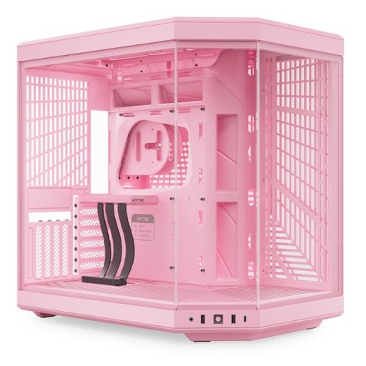 [CP3096] CASE GAMING  HYTE Y70 MID TOWER SIN VENTILACIÓN INCLUIDA CON VIDRIO FRONTAL Y LATERAL CS-HYTE-Y70-SM ROSADO