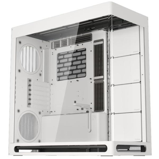 [CP3114] CASE GAMING HAVN HS 420 MID TOWER SIN VENTILACIÓN INCLUIDA CON VIDRIO PANORÁMICO FRONTAL Y LATERAL HVN-CA-HS420-05 BLANCO