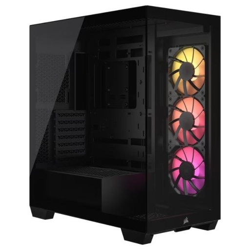 [CP3149] CASE CORSAIR 3500X ARGB MID TOWER VENTILADORES 3 DE 120MM CON VIDRIO LATERAL Y FRONTAL CC-9011278-WW NEGRO