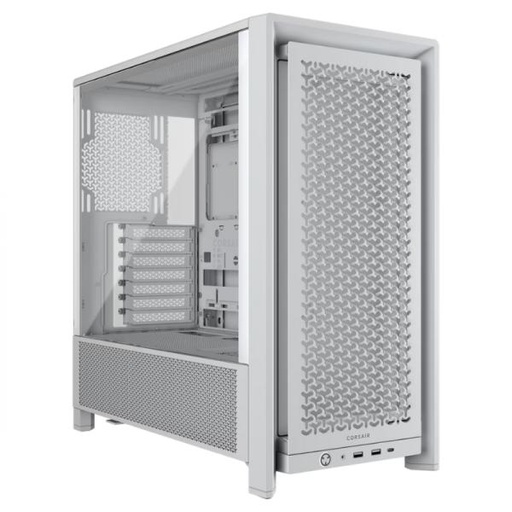 [CP3158] CASE CORSAIR FRAME 4000D MID TOWER CON VIDRIO LATERAL Y MALLA FRONTAL CC-9011291-WW BLANCO