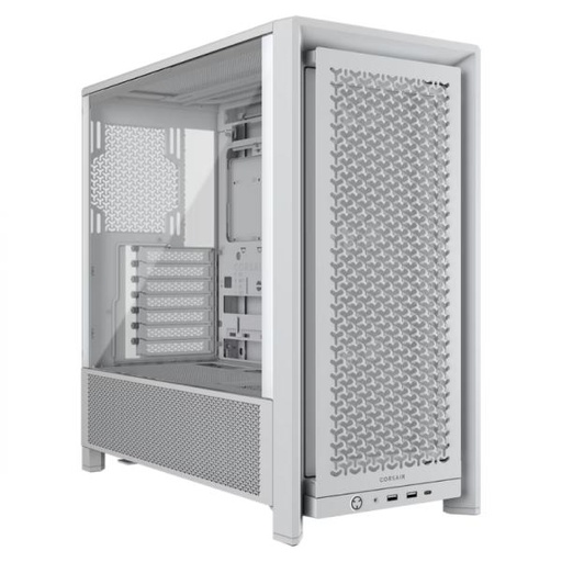 [CP3162] CASE CORSAIR FRAME 4000D RS MID TOWER VENTILADORES 3 DE 120MM CON VIDRIO LATERAL Y MALLA FRONTAL CC-9011313-WW BLANCO