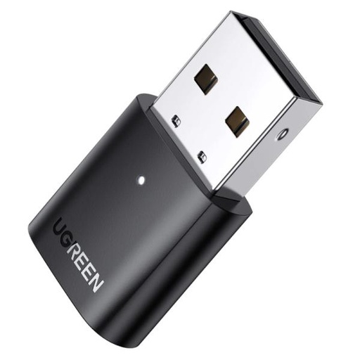 [AC1058] ADAPTADOR BLUETOOTH UGREEN CM390 USB-A 84KBPS 80889 NEGRO
