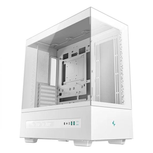 [CP3164] CASE DEEPCOOL CH690 DIGITAL WH MID TOWER SIN VENTILACIÓN INCLUIDA CON VIDRIO LATERAL R-CH690-WHNNA0D-G-1 BLANCO