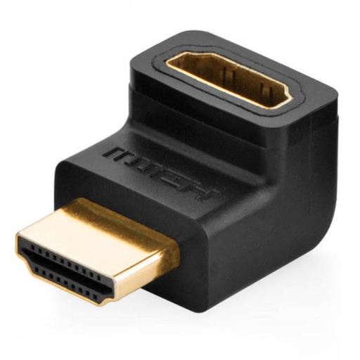 [AC1059] ADAPTADOR CURVO UGREEN HD112 HDMI A HDMI 4K 1080P 20110 NEGRO