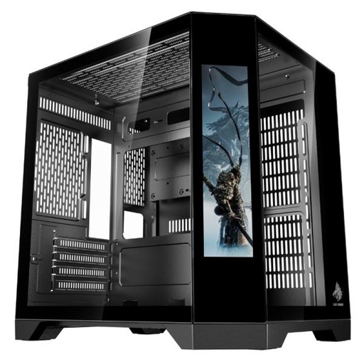 [CP3206] CASE EAGLE WARRIOR CG01KVRA001C MINI TOWER SIN VENTILACION INCLUIDA CON VIDRIO TEMPLADO LATERAL SIN FUENTE CON PANTALLA DE 9.16 PULG NEGRO