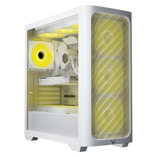 [CP3239] CASE ARGB FORMULA V LINE AIR POWER G3 PLUS WHITE MID TOWER VENTILADORES 6 DE 120MM CON MALLA FRONTAL Y VIDRIO LATERAL 4711401663638 BLANCO