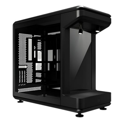 [CP3255] CASE COOLER MASTER MASTERFRAME 360 STAGE LCD SIN VENTILACIÓN INCLUIDA MF360-KHNN-S02 NEGRO