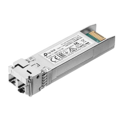 [AC1065] ADAPTADOR FIBRA MONOMODO TP LINK SM5110-SR(UN) OMADA 10GBPS SR SFP LC MODULE (E)