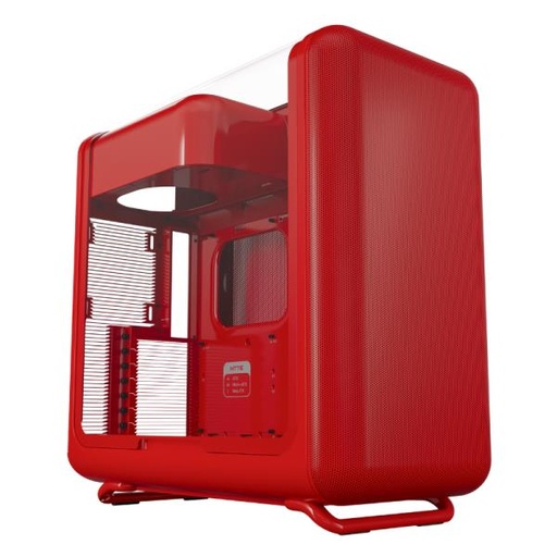 [CP3262] CASE HYTE X50 MID TOWER SIN VENTILACIÓN INCLUIDA CON PANEL LATERAL CS-HYTE-X50G-RR ROJO