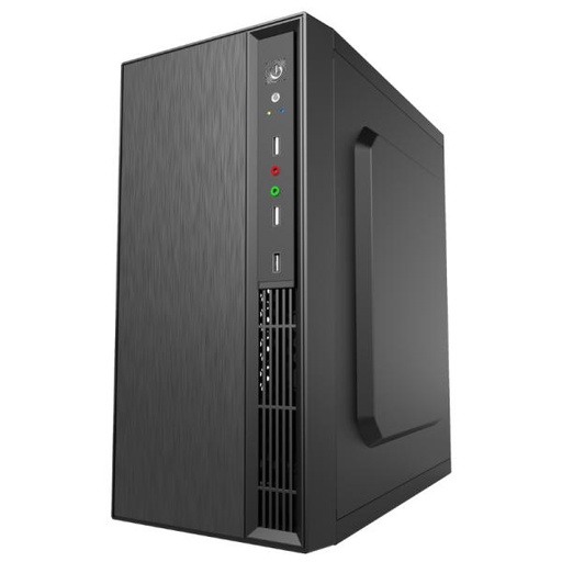 [CP3279] CASE NOVA CM06H1RA001C MINI TOWER SIN VENTILADORES INCLUIDOS SIN FUENTE DE PODER NEGRO